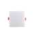 PAINEL LED EMB/SOB INFINIT 17X17 24W 3000K LUZ SOLLAR -LUZ SOLLAR - comprar online