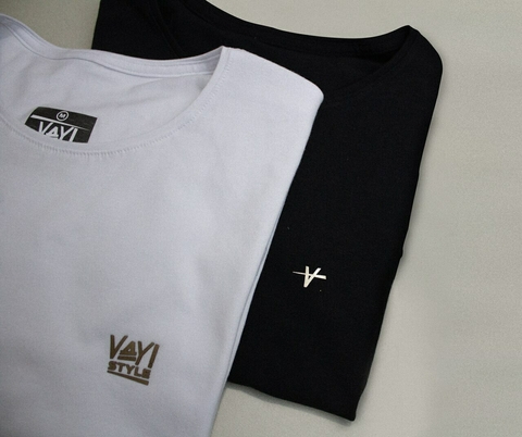 DUO BASIC - CAMISETAS ALGODÃO EGÍPCIO