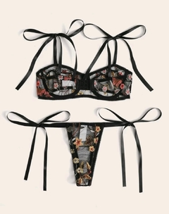 Lingerie Floral Romântico - loja online