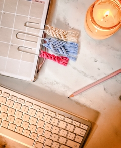 Señaladores en Macramé