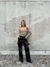 Wide leg eco cuero - comprar online