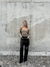 Wide leg eco cuero en internet