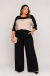 Conjunto Estela -- Calça Blusa Pantalona - comprar online