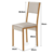 MESA NOVARTY NV41 120X80X75 COM 4 CADEIRAS BRANCA - Novarty