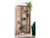 ESTANTE NOVARTY NVES06 170X80X24 EM MADEIRA