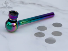 Pipa vidrio Tornasolado