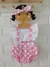 romper + tiara poa - Fofinho bebê