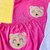 Blusa + shortinho bordado - loja online