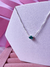 Choker pedra verde