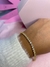 Pulseira riviera dourada
