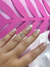 Anel falange cristais - loja online