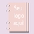 Agenda Planner com seu logo ou profissão na capa