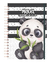 Caderneta De Vacinação Menino Capa Dura Panda Aquarela