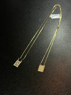 Escapulário banhado ouro 18k 4890 - comprar online