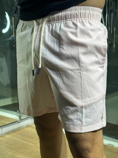 Short Linho Lê Pug - Rosa