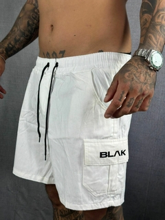 SHORT CARGO BLAK 00 - OFF WHITE