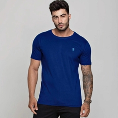 T-Shirt Básica Azul Cobalto Riviera Clothing