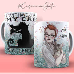 Caneca Café com Gatos ciau385
