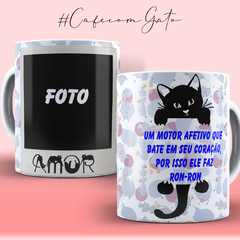 Caneca Café com Gatos ciau390