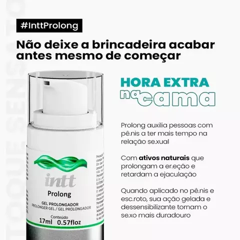 Prolong – Gel Masculino com Efeito Gelado 17ml | Desempenho Prolongado - comprar online