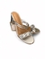 Sandália Salto Feminino Regulável Confortável – Prata Numeração 34 ao 39 - comprar online