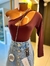 Body Feminino Manga Longa com Decote – Suplex Tamanho Único - New Griffe 