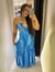 Vestido Longo Estampado Modelo Luisa – Estilo e Conforto - comprar online