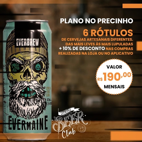 Vitrine Beer Clube - Plano PATRÃO - 6 Rótulos OUTUBRO 2024(APENAS PARA SALVADOR)