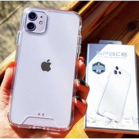 capinha de celular iPhone do 7/8/SE 2020 ao 13 Pro Max Transparente