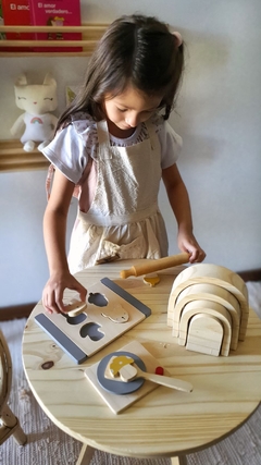 Delantal de cocinera romántico - Nono&Nana