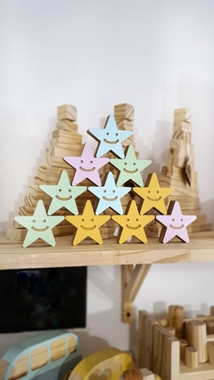 Estrellas apilables en internet