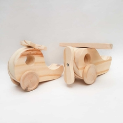 Avión de madera