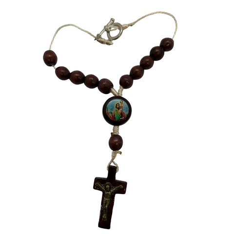 Terço Dezena Carro de São Bento e São Cristovão em Madeira