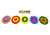 Anéis Multicolor - BrinqMutti - comprar online