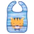 Babador Impermeável Tigre Listrado - Giro Baby - comprar online