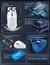 Mouse Gamer Kysona Aztec 55g Ultraleve Paw3395 Sem Fio Cor Branco - Outlawz Informática
