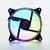 Kit Fan Com 3 Unidades Liketec Colorful RGB, 120mm, Black, Com Controladora - loja online