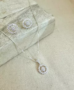 Conjunto Pérola Prata 925 - comprar online