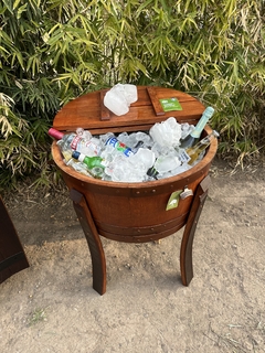 Imagen de FRAPERA , HIELERA , CONSERVADORA FABRICADA CON BARRICA ORIGINAL DE ROBLE.