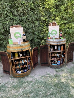 VINOTECA , CAVA EN BARRICA ORIGINAL DE ROBLE DE 225 L - Rusticamp