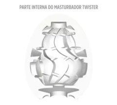 MASTURBADOR EGG MAGICAL KISS SI - TWISTER na internet