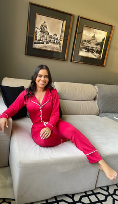Pijama Americano Cereja - comprar online