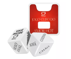 DADO DUPLO SEXY FANTASY - CUBOS DO AMOR HOT