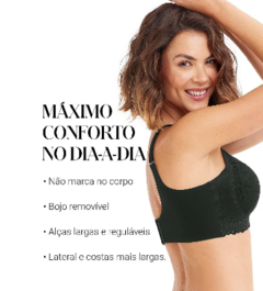Sutiã Laser Termofusionado Com Bojo Removível - Maria Dondoca Moda Íntima e Beleza Carazinho