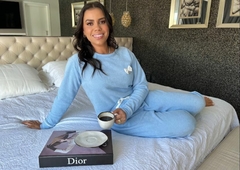 Pijama Plush Azul - comprar online