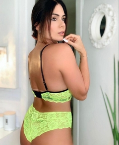Conjunto Amora Amarelo neon - comprar online