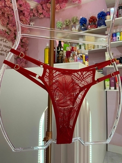 Calcinha Fio renda lateral dupla com regulagem - Maria Dondoca Moda Íntima e Beleza Carazinho
