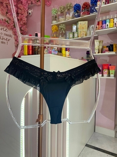 Calcinha Frufru Fio conforto com renda - Maria Dondoca Moda Íntima e Beleza Carazinho