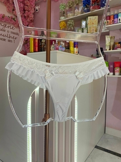 Calcinha Frufru Fio conforto com renda