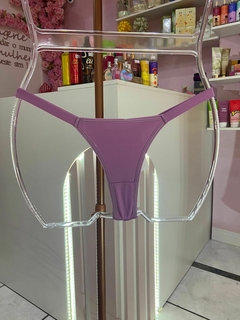 Calcinha Fio modelo biquini lilás